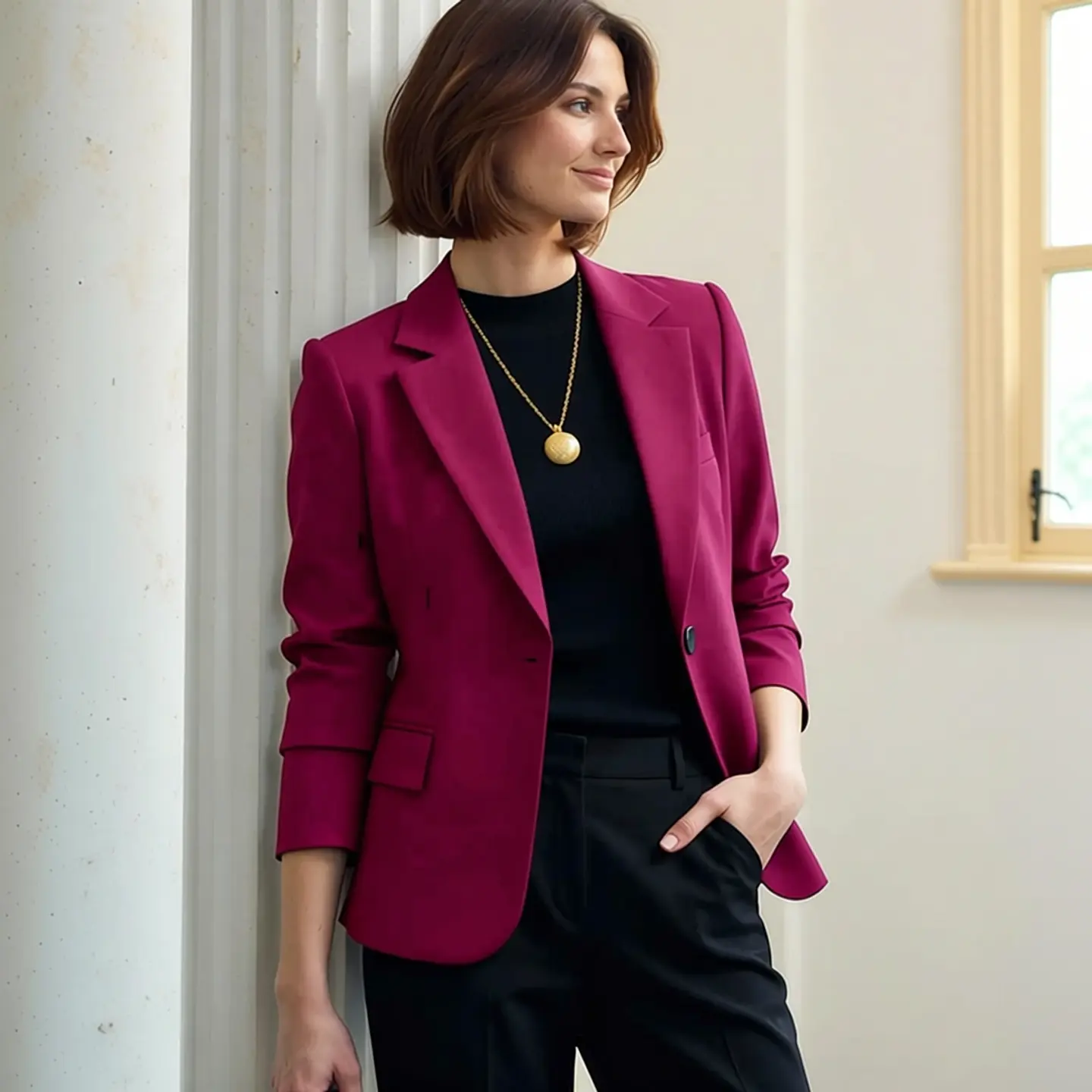 Georgiana- Formal Slim Blazer 13
