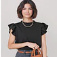 Courtney-  O-Neck Blouse - thumbnail 2