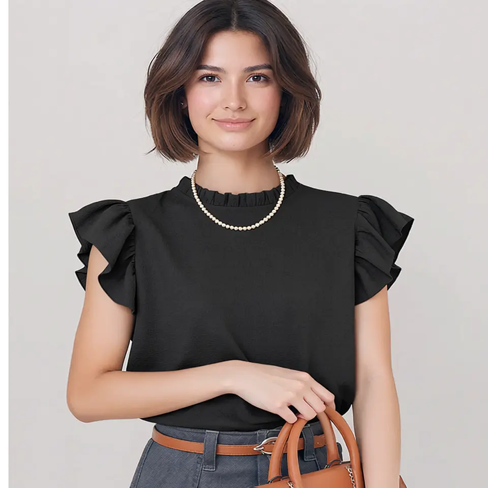 Courtney-  O-Neck Blouse 2
