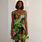 Cassia- Tropical Spaghetti Dress - thumbnail 2