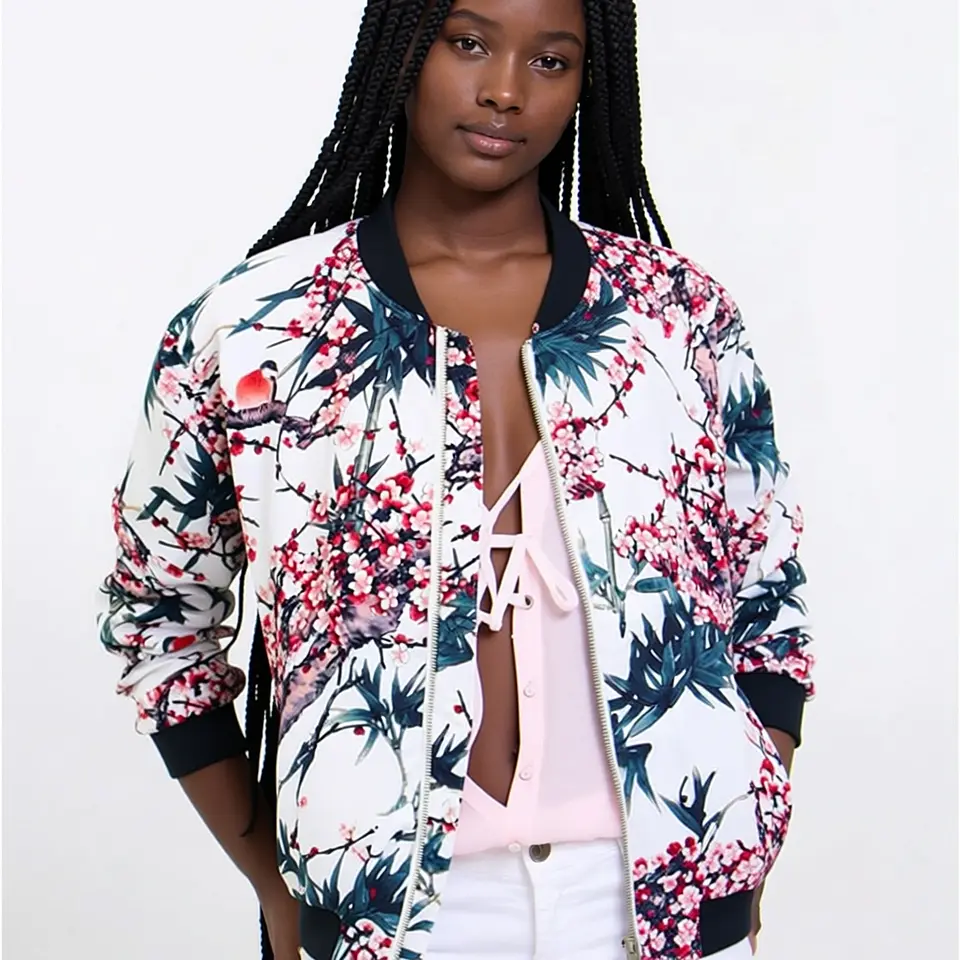 Inês- Elegant Floral Jacket 2