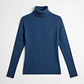 Alessia- Turtleneck Knit Sweater - thumbnail 44
