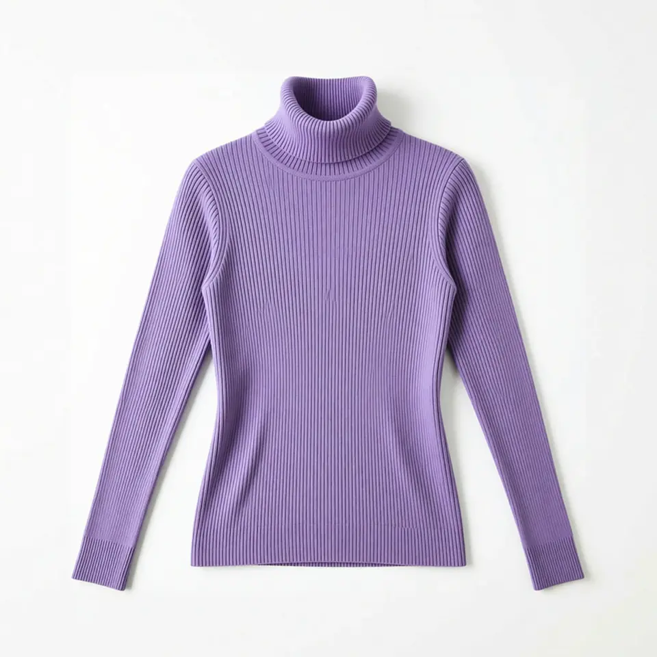 Alessia- Turtleneck Knit Sweater 46