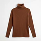 Alessia- Turtleneck Knit Sweater - thumbnail 49