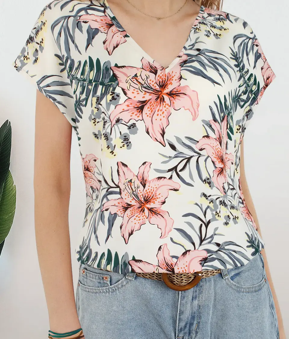 Lieke- Floral Print Blouse 3