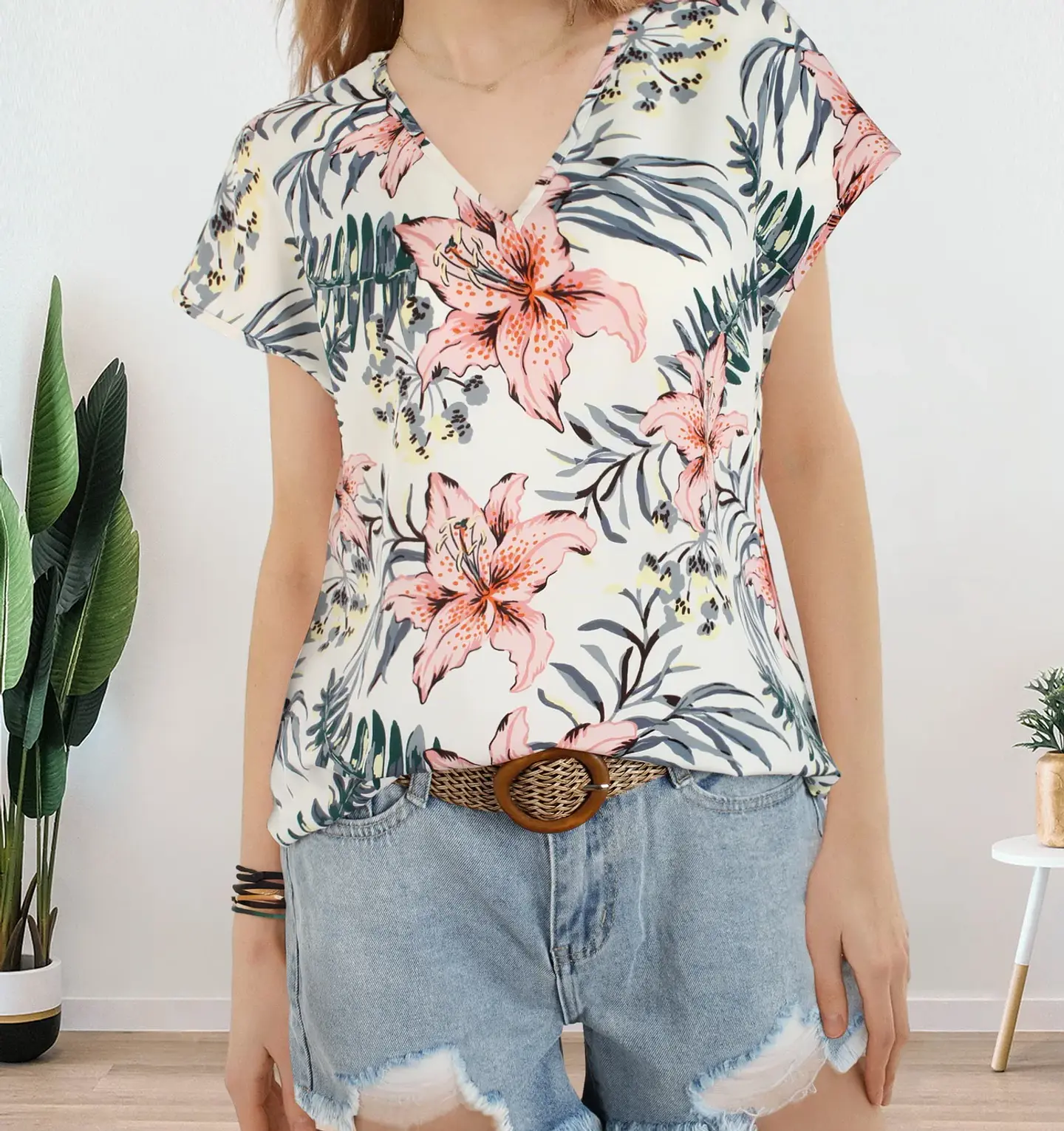 Lieke- Floral Print Blouse 4