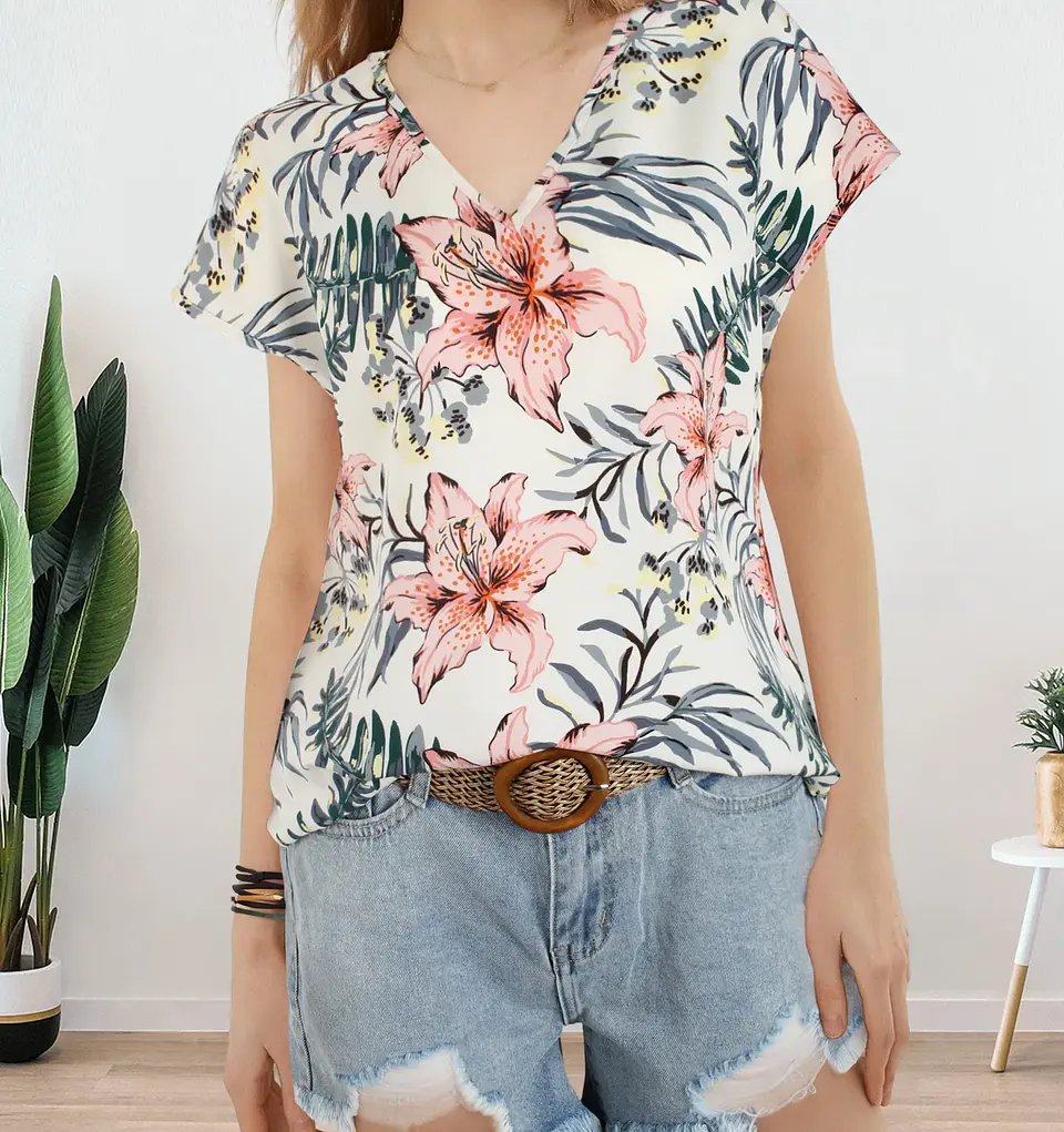 Lieke- Floral Print Blouse 4