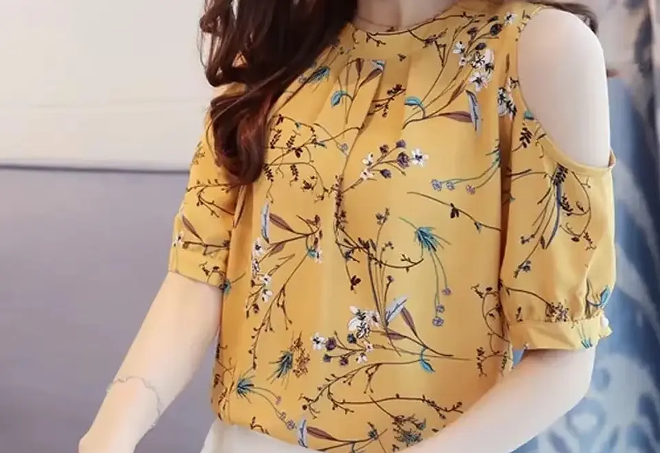 Melody- Floral Print Shirt 6
