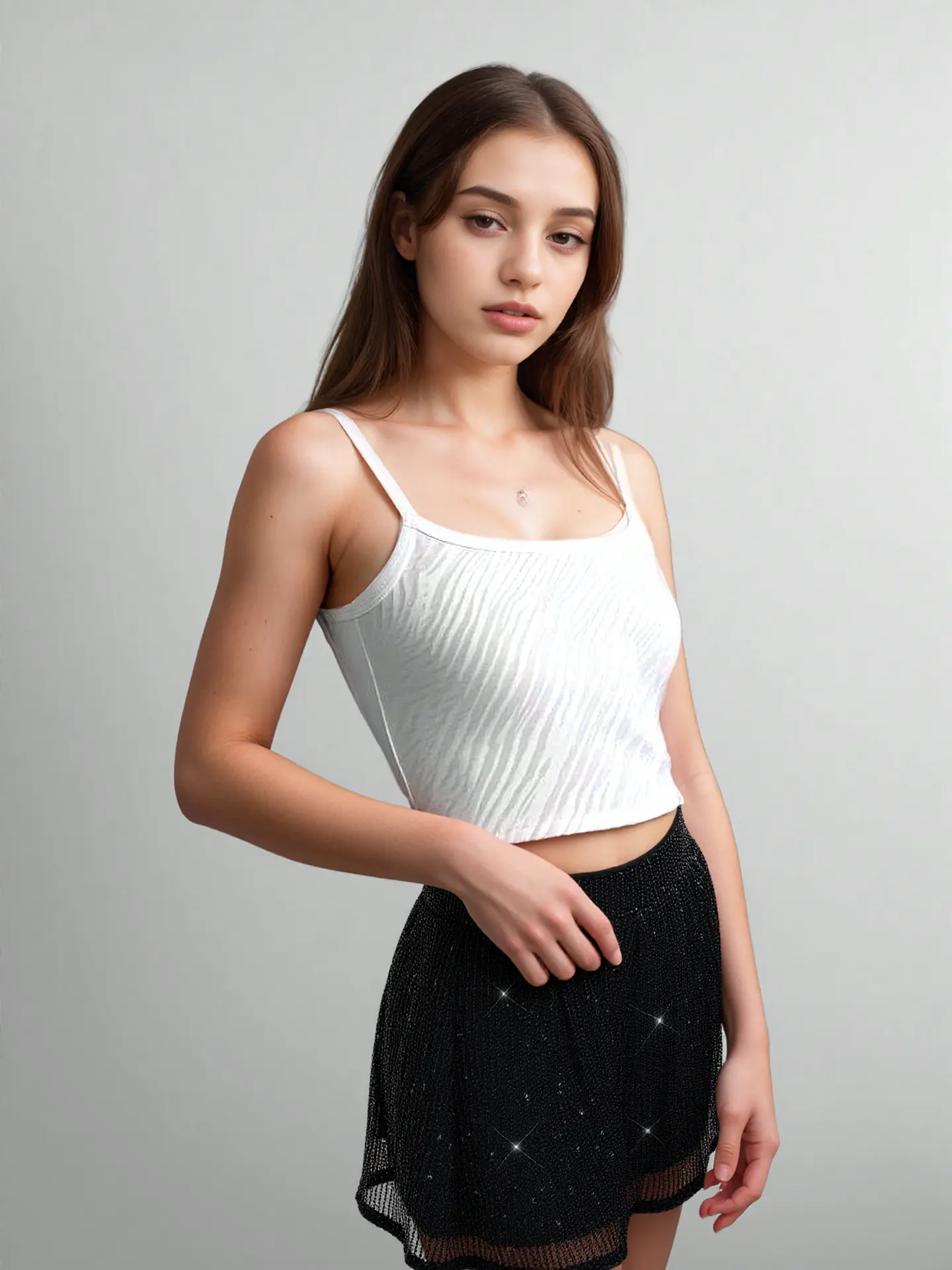 Olympia- High-Waisted Shorts 1