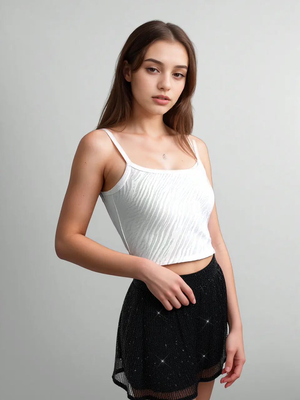 Olympia- High-Waisted Shorts 1