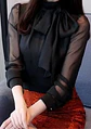 Morgana- Long Sleeve Blouse - thumbnail 5