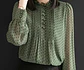 Sadie- Polka Dot Chiffon Blouse - thumbnail 7