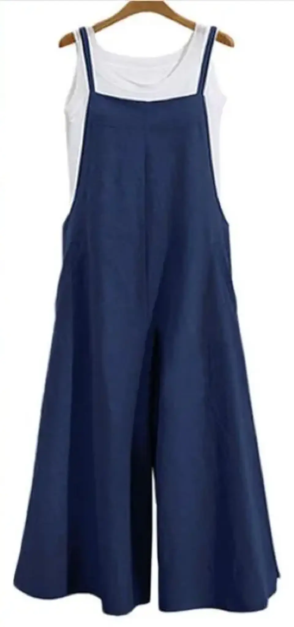 Mila- Cotton Dungarees 2
