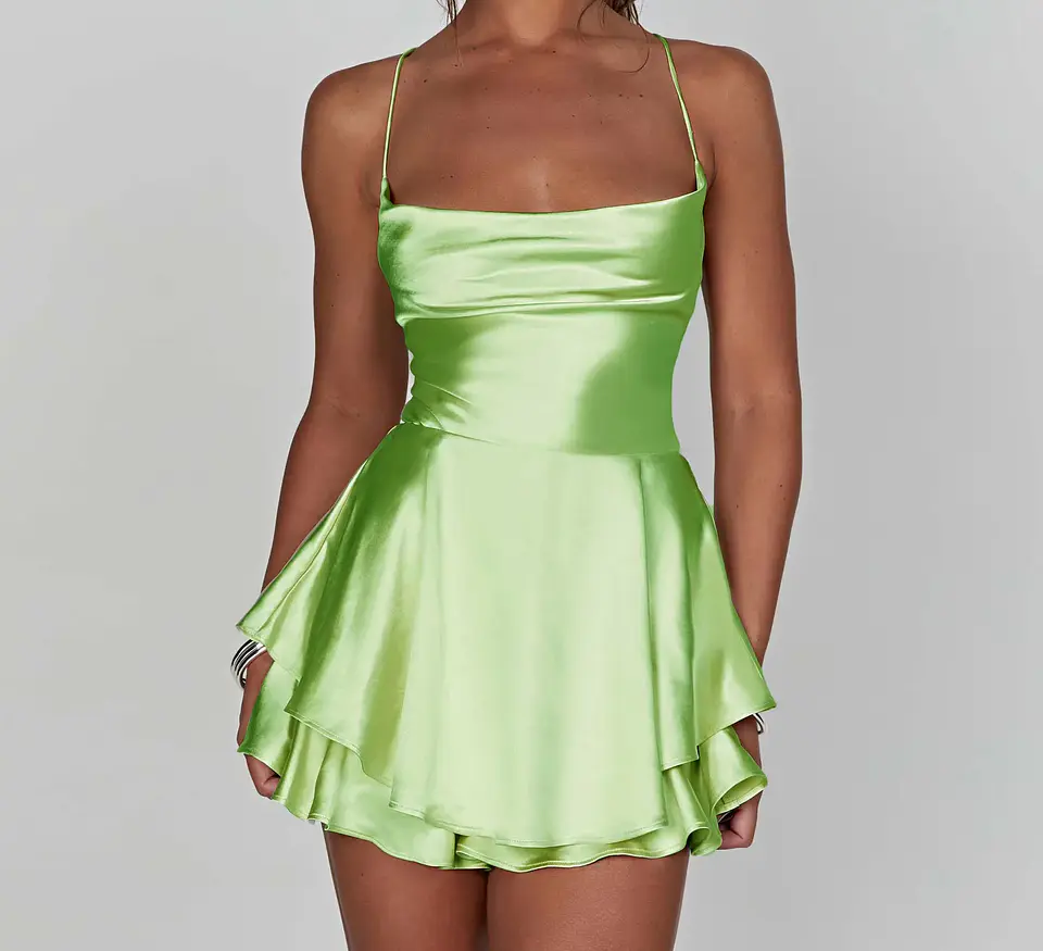 Cyra- Silk Playsuit 28