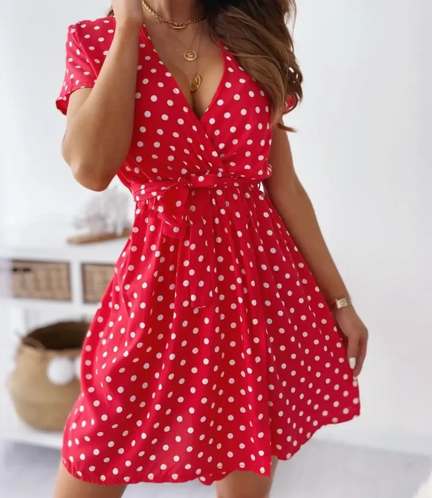 Sora- Casual V-Neck Dress 8