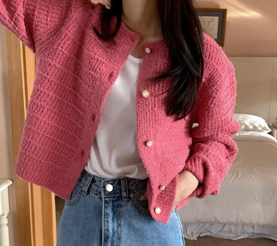 Elara- Retro Knitted Cardigan 5