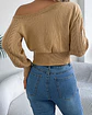 Ciela- Off-Shoulder Sweater - thumbnail 11