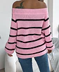 Vesna- Striped Lantern Sweater - thumbnail 7