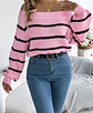 Vesna- Striped Lantern Sweater - thumbnail 10