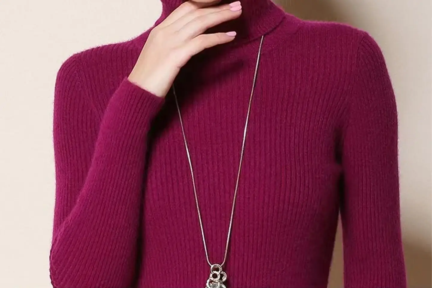 Alessia- Turtleneck Knit Sweater 4