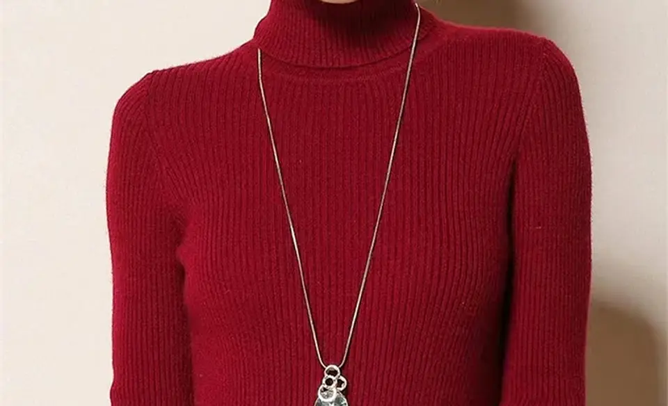 Alessia- Turtleneck Knit Sweater 5