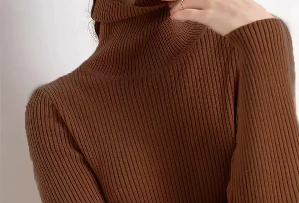Alessia- Turtleneck Knit Sweater 12