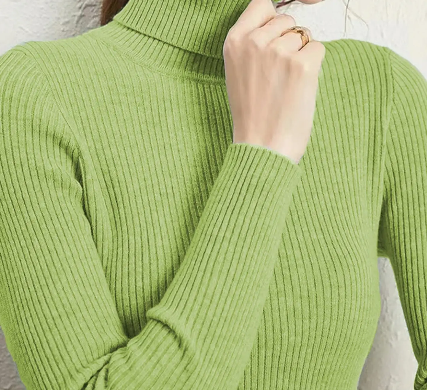 Alessia- Turtleneck Knit Sweater 16