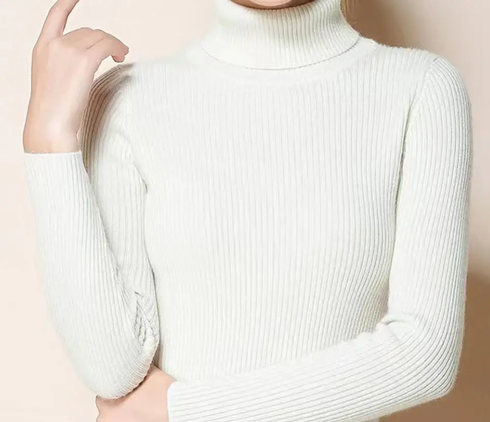 Alessia- Turtleneck Knit Sweater 17