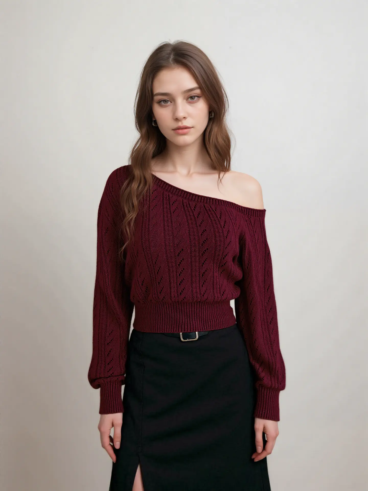 Ciela- Off-Shoulder Sweater 1