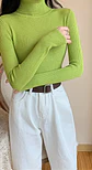 Evania- Turtleneck Knitted Sweater - thumbnail 5