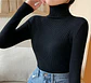 Evania- Turtleneck Knitted Sweater - thumbnail 7