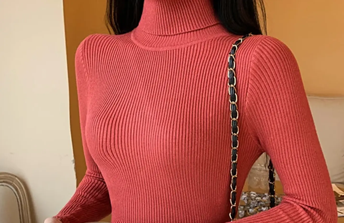 Evania- Turtleneck Knitted Sweater 22