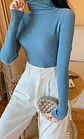 Evania- Turtleneck Knitted Sweater - thumbnail 16