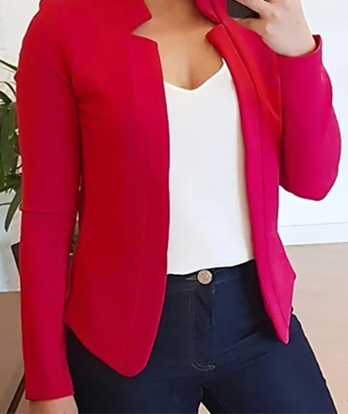 Gabriella- Open-Stitch Blazer 7
