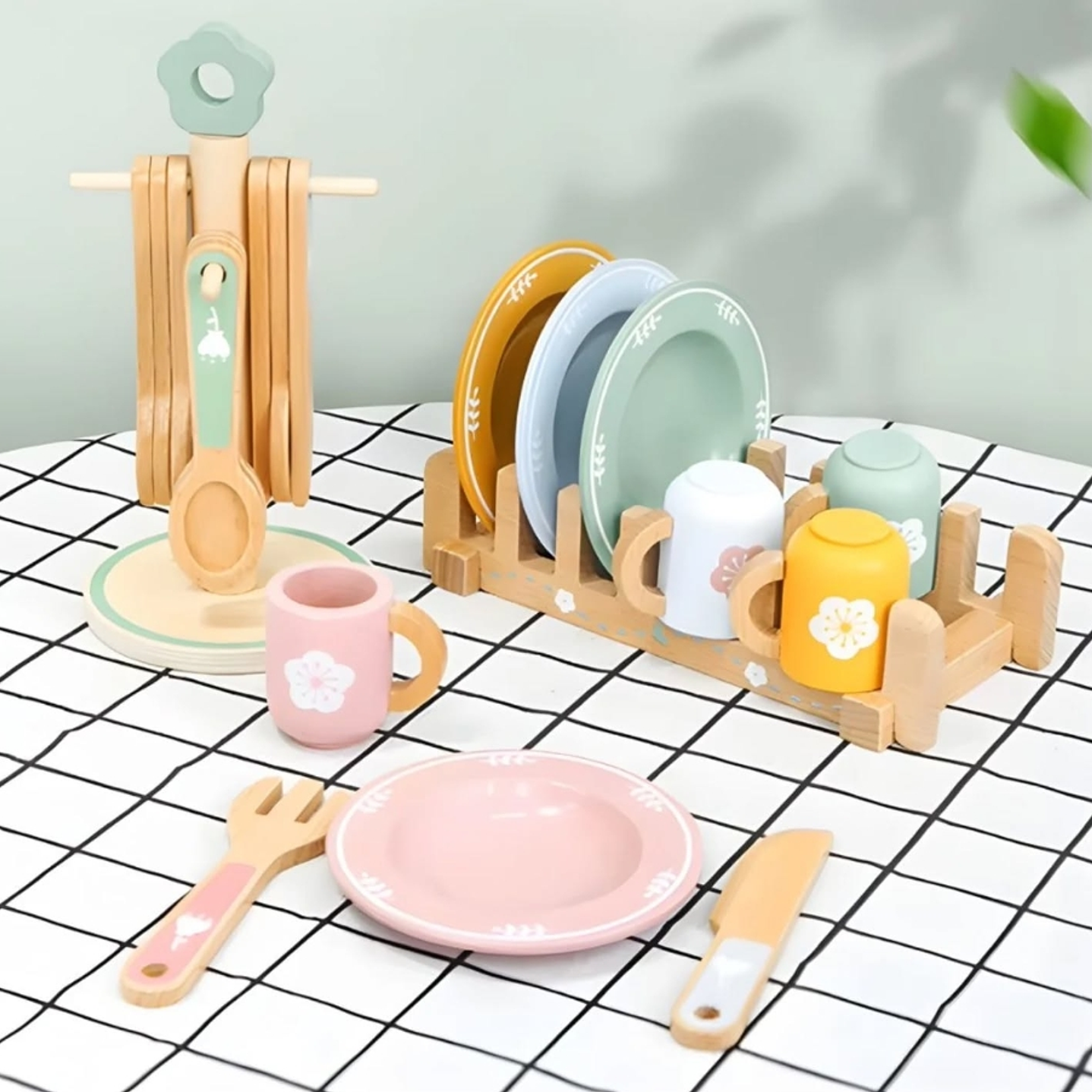 Set de Vajilla de Madera✨️ 1