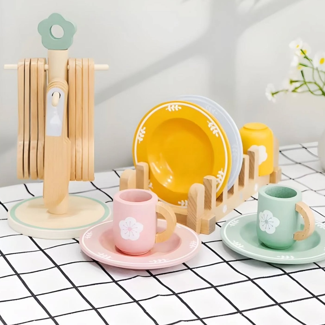 Set de Vajilla de Madera✨️ 2