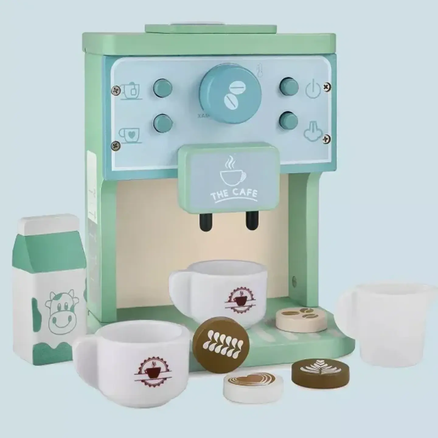 Cafetera de madera  3
