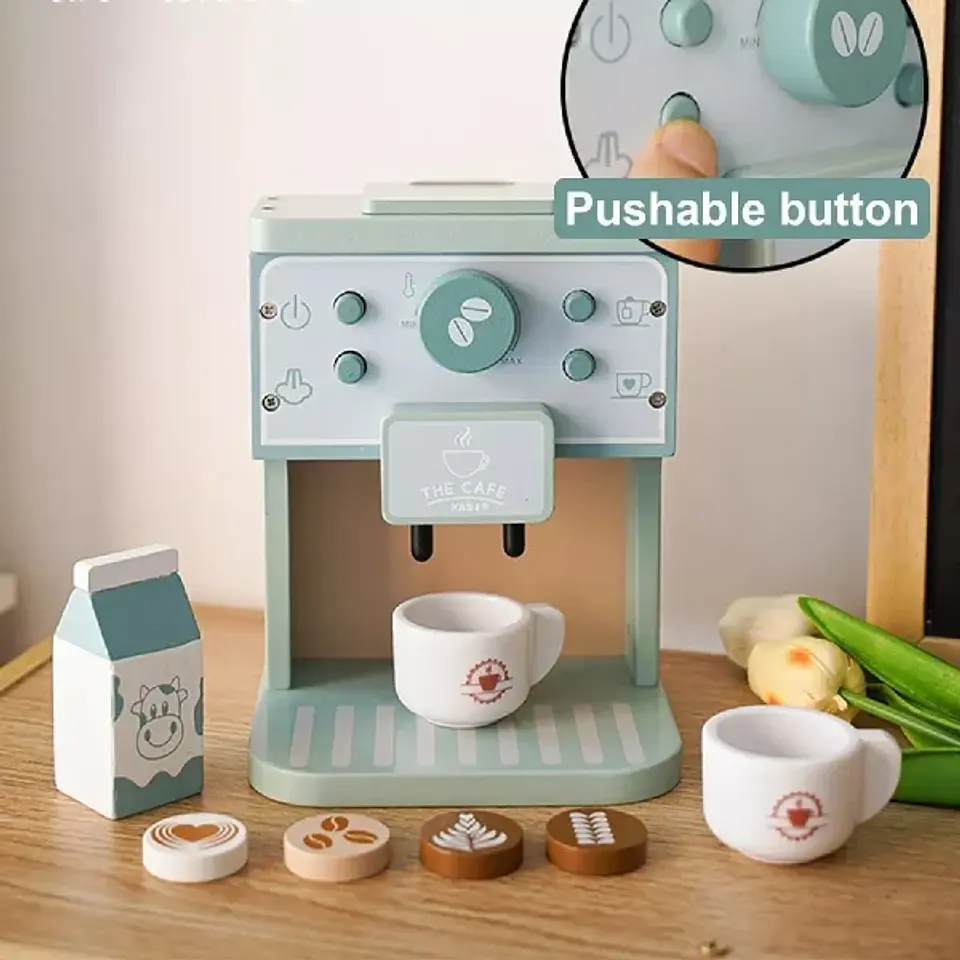 Cafetera de madera  1