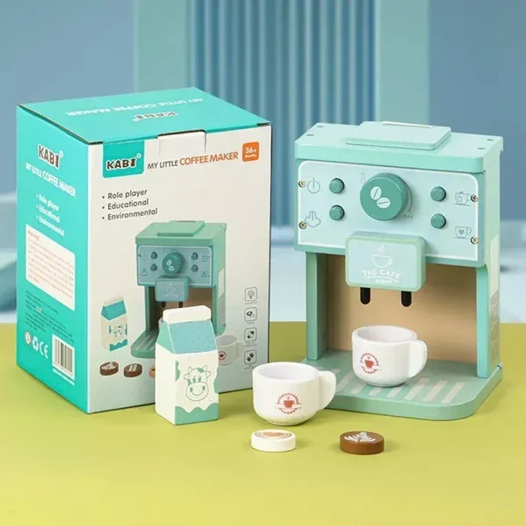 Cafetera de madera  4