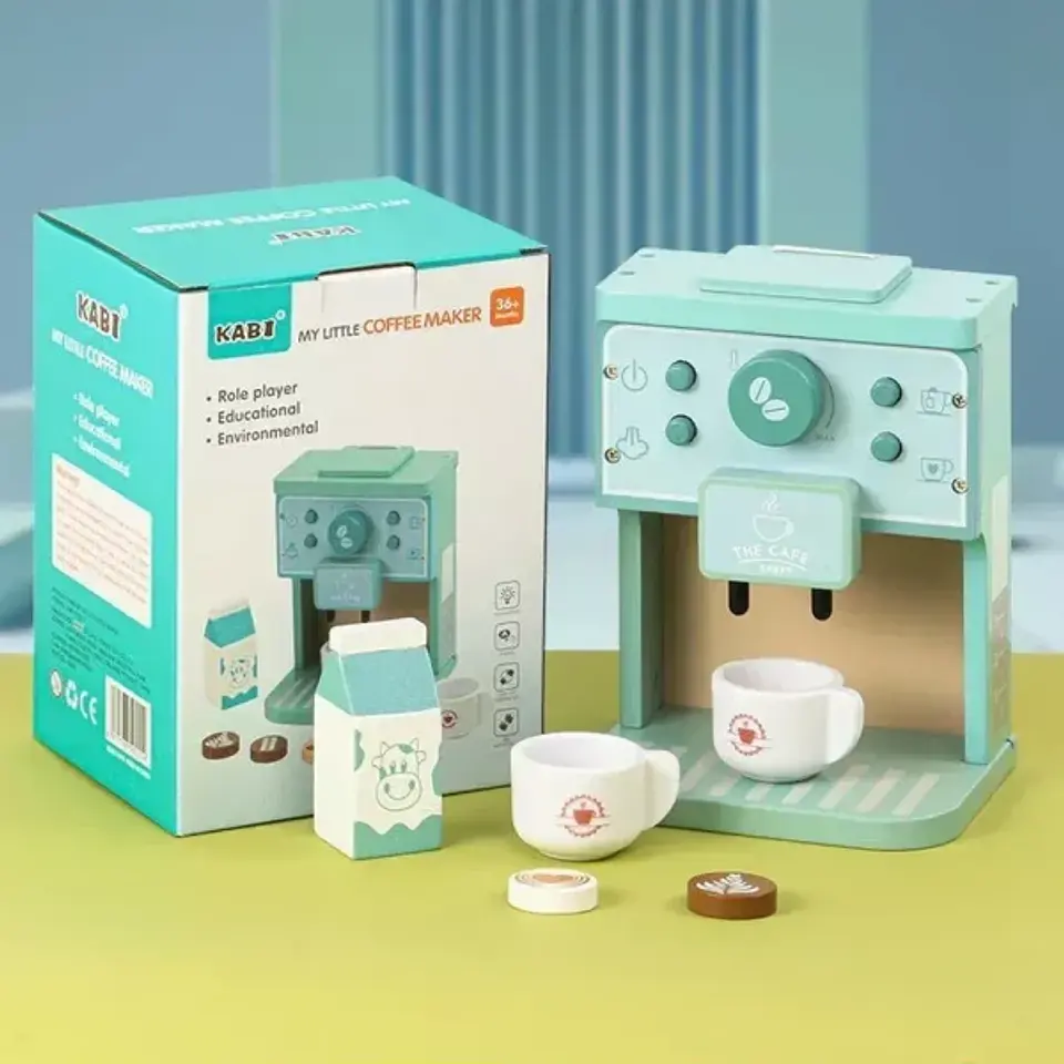 Cafetera de madera  4