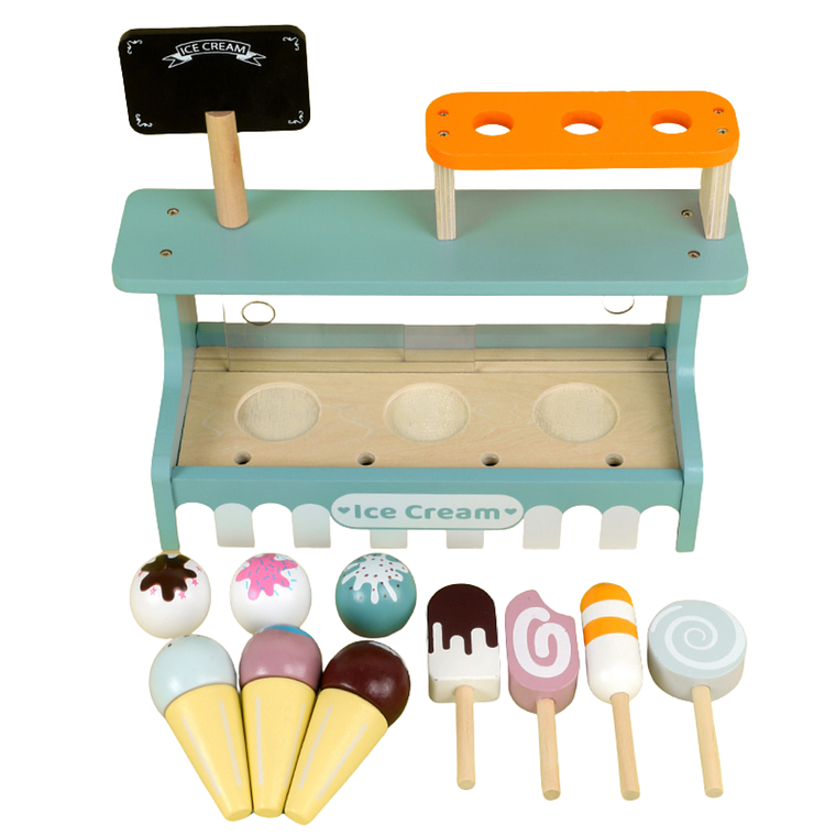 Set de Heladería de Madera. 3