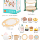 Set de Té y Pasteles Madera - Miniatura 5