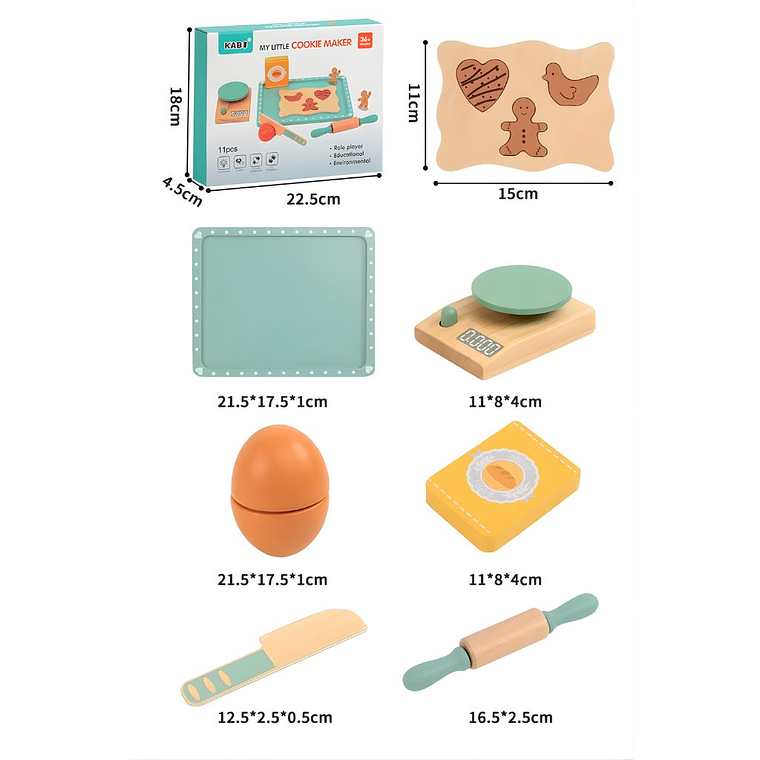 Set para hacer Galleta 4