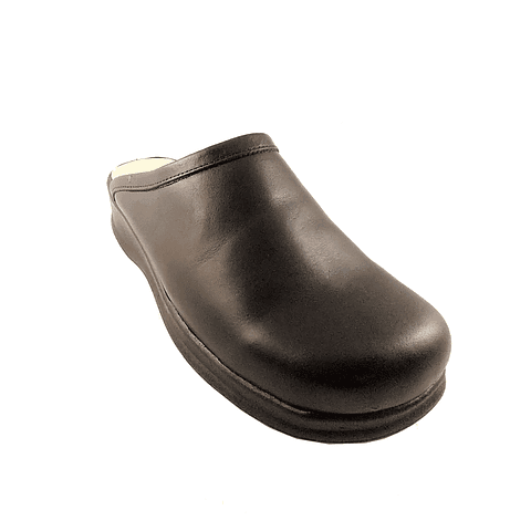 Zueco de cocina negro