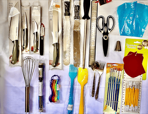 Set de cuchillos para estudiantes 3 Claveles Evo