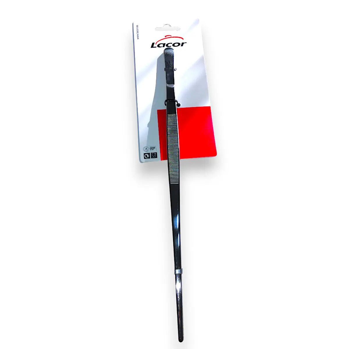 Poignées De Grill LACOR 47cm - Gris - Silicone Ergonomique Et Isolant