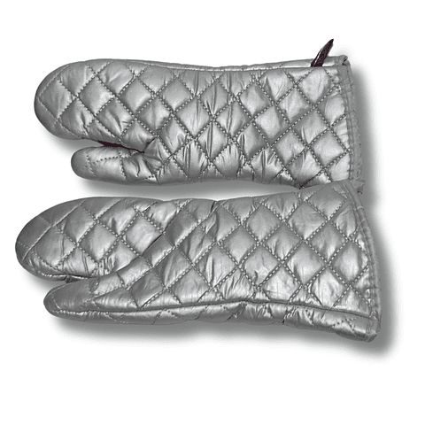 Guantes para Horno Metalizados Profesionales - Alta Resistencia Térmica