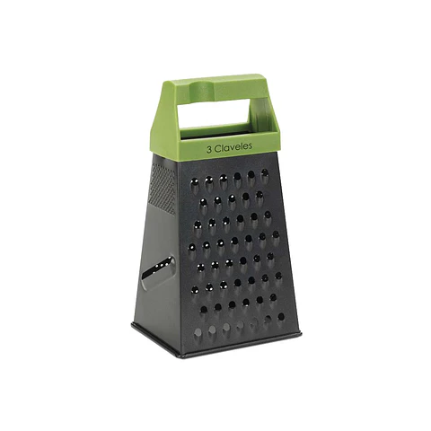 Rallador 4 Caras Tres Claveles Acero Inoxidable