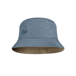 Travel Bucket Hat Zadok Blue-O S/M