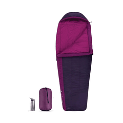 Saco de dormir para mujer Quest QuII -8 Sintético Regular